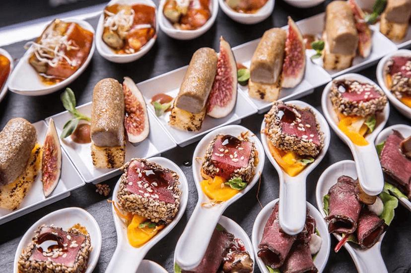 Premium beef appetizers