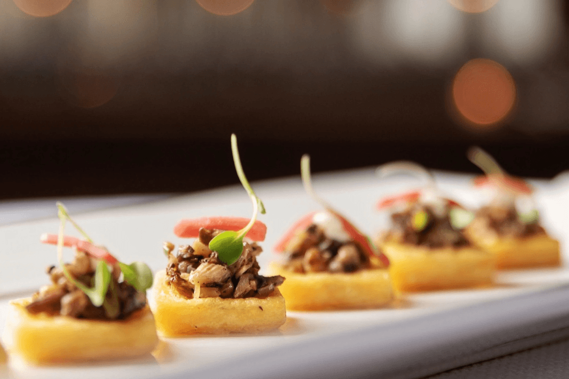 Appetizers from the Piquant Catering menu